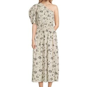 Polo Ralph Lauren  - Floral One Shoulder Midi Dress - Size 6